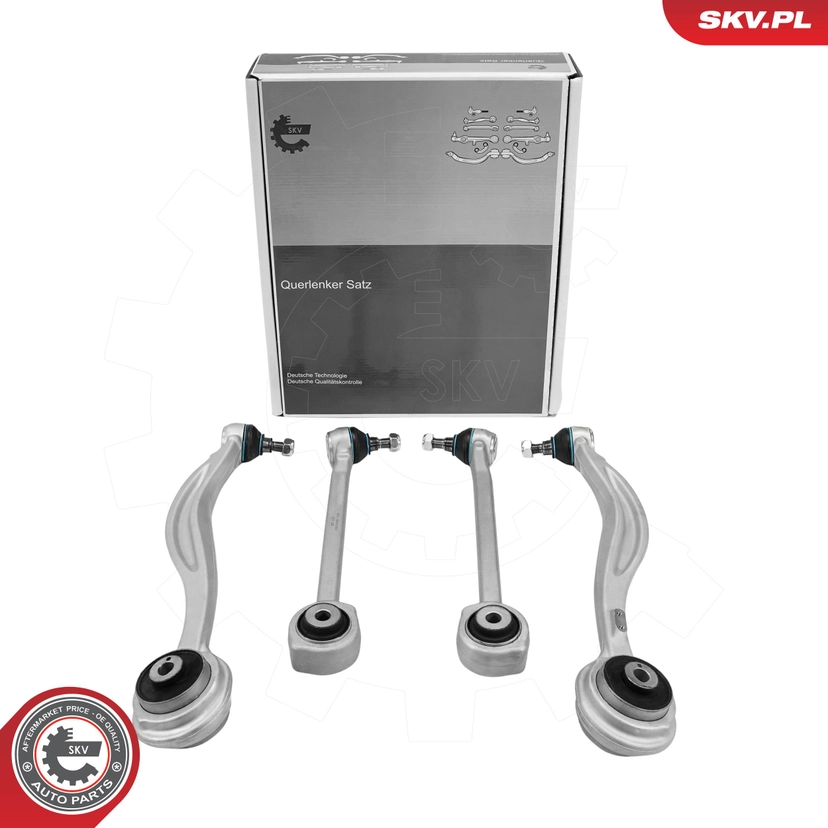 Conjunto de braços de controlo dianteiro esquerdo/direito; MERCEDES-BENZ GLK-Klasa;